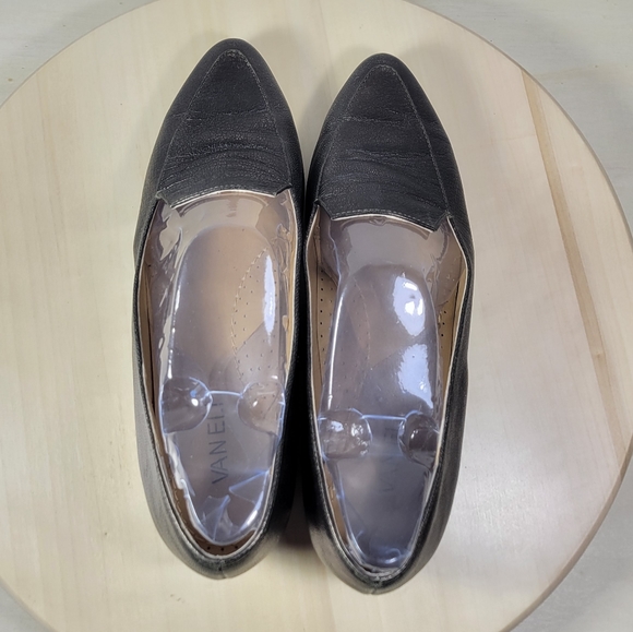 Vaneli Bronze Leather Loafer Flats Women's Size 8 - Picture 5 of 13